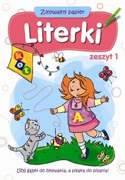 Literki. Część 1. Zmywalny papier