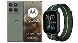 MOTOROLA Edge 60 Pro 5G 12/512GB Shadow 120Hz + Moto Watch Fit Trekking Green