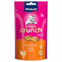 Vitakraft Crispy Crunch z drobiem - Opakowanie ekonomiczne 2 x 60 g