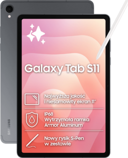 Tablet PC Samsung Galaxy Tab S11 11" 12/128GB WiFi szary (SM-X730NZAREUE)
