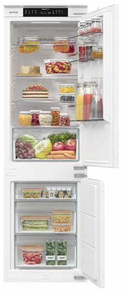 GORENJE NRKI517E41 No Frost 177,2cm 35dB AdaptTech CrispZone Szybkie Chłodzenie i Zamrażanie 252L