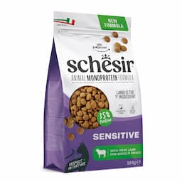Schesir Sensitive z jagnięciną - 2 x 1,5 kg
