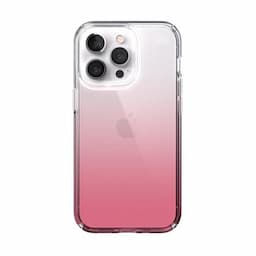 SPECK Etui Presidio Perfect-Clear + Ombre do iPhone 13 Pro z powłoką MICROBAN (Clear/Vintage Rose)