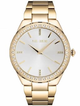 Zegarek damski Paul Lorens PL9656B3-3D1 na bransolecie złotej, srebrna tarcza