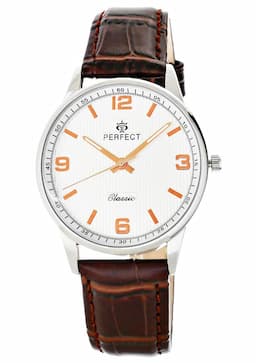 Zegarek męski Brązowy pasek PERFECT C457-4