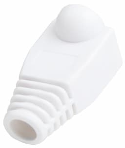 Unitek Osłona wtyku RJ45, 6 mm, 100 szt. biała