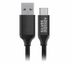 SILVER MONKEY Kabel USB-A na USB-C 2 m 45W