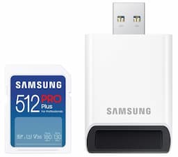 SAMSUNG PRO Plus Full SD 512GB z czytnikiem 180MB/s