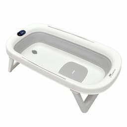 MOMINI Składana wanienka z termometrem dla niemowląt BelloBath