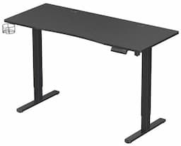 SILVER MONKEY Biurko elektryczne ED-140 black