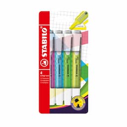 Zakreślacze Stabilo Swing Cool Neonowe, 4 sztuki
