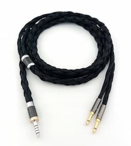 Kabel do MEZE 105 AER ręcznie wykonany zbalansowany kolory, wtyk 4,4mm