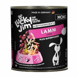 Korzystny pakiet Lucky Jim Mono, 24 x 800 g - Jagnięcina