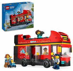 LEGO CITY 60407 Czerwony, piętrowy autokar