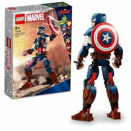 LEGO Marvel 76258 Figurka Kapitana Ameryki do zbudowania
