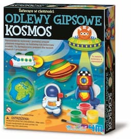 4m Zestaw kreatywny Odlewy Gipsowe - Kosmos