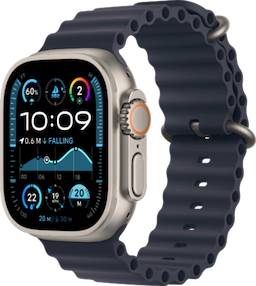 Apple Watch Ultra 2 GPS + Cellular Koperta z tytanu 49mm pasek Ocean granat (MX4D3WBA)