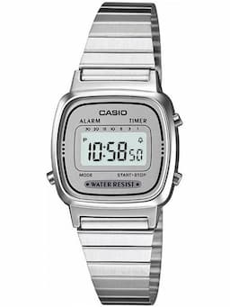 Mały Zegarek damski Srebrny CASIO Vintage LA670WA-7DF + BOX