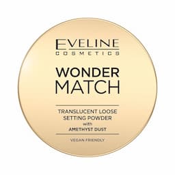 Puder utrwalający z ametystowym pyłkiem