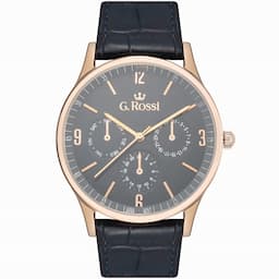 Zegarek męski G.Rossi 10737A-6F3 Granatowy pasek