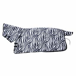 Nomad Tales derka ze stałą częścią szyjną przeciw muchom Zebra - Dł. grzbietu 125 cm