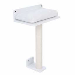 Modern Living San Francisco drapak do montażu na ścianie - Słupek do drapania, biały