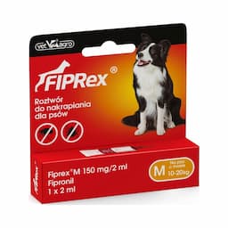 Fiprex Spot-on solution dla psów - M: 10-20 kg (1 pipeta x 2 ml)