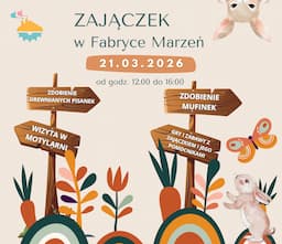 Rodzinne spotkanie z Zajączkiem w Fabryce Marzeń