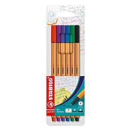 Cienkopisy Stabilo Pen. 04Mm 88/6