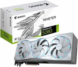GIGABYTE GeForce RTX 5080 AORUS Master Ice 16GB GDDR7 DLSS4
