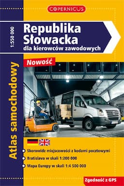 Atlas Republika Słowacka dla Kierowców Zawodowych