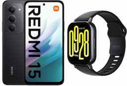 XIAOMI REDMI 15 6/128GB Midnight Black + Redmi Watch 5 Active Czarny