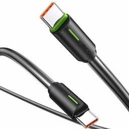 USAMS Kabel USB-C/USB-C 1m 60W czarny/black !