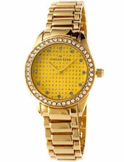 Zegarek damski Złoty Jordan Kerr 1101-1 na bransolecie złotej
