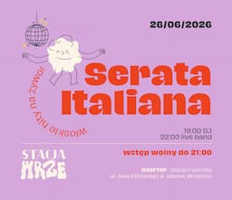Serata Italiana | włoskie hity na żywo, na dachu