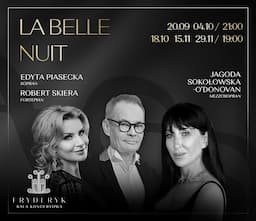 Koncerty przy świecach - La Belle Nuit | Jagoda Sokołowska‑O’Donovan | Robert Skiera