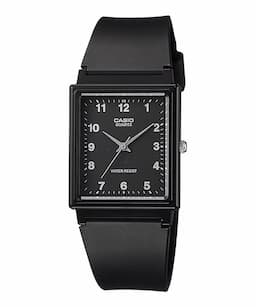 Zegarek damski Prostokątny CASIO Czarny MQ-27-1BDF na pasku czarnym, czarna tarcza