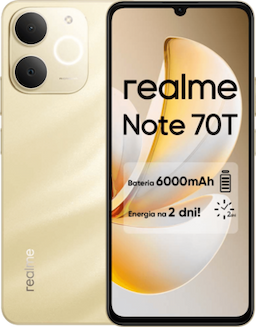 realme Note 70T 4/128GB Złoty