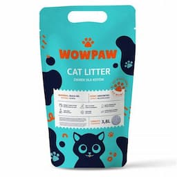 WOWPAW Żwirek silikonowy 
bezzapachowy 3,8l