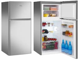 AMICA FD2015.4X(E) 123cm Srebrna SlimSize Górny Zamrażalnik 167L