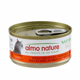 5 + 1 gratis! Almo Nature HFC Natural, 6 x 70 g - Kurczak z dynią