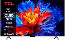 TCL TV 75" 75P81K 75" QLED 144 Hz 4K Google TV Dol