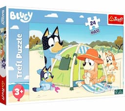 Trefl Puzzle 24 elementy Maxi Bluey Wspaniały świat